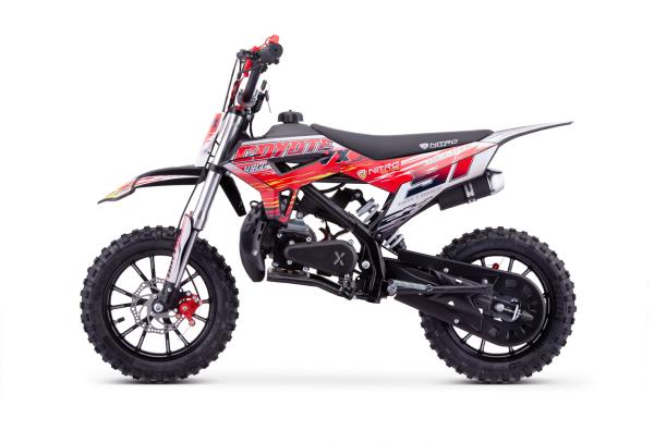 NITRO MOTORS 49cc mini Kinder Dirtbike Coyote Hydraulic